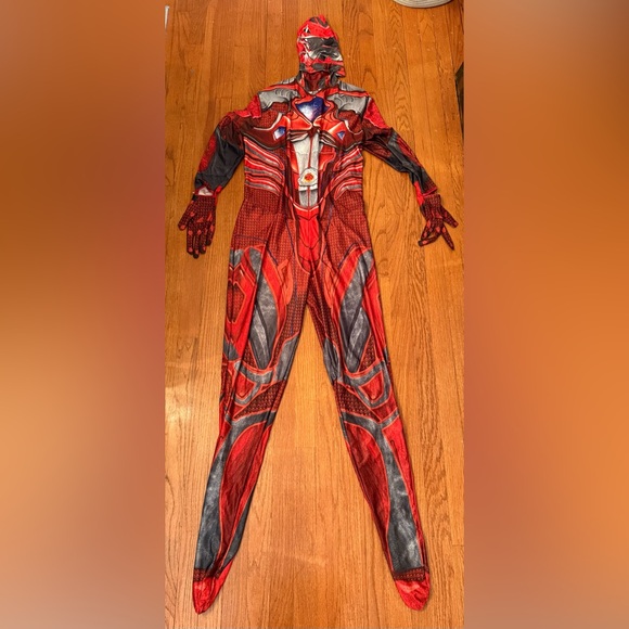 Men’s l/xl red power ranger costume - Picture 1 of 3